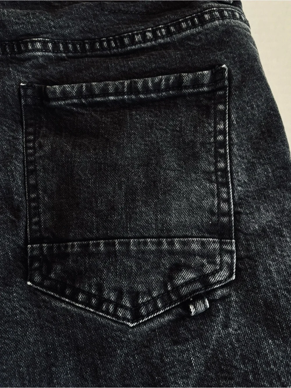 Cotton On Black Denim Jean Shorts straight shorts